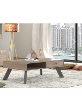 Savvidis Furniture  Τραπεζάκι Σαλονιού 119x66.5x41 No11 Μόκα Μελαμίνη BEST-8080246