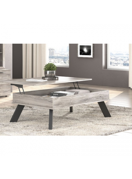 Savvidis Furniture  Τραπεζάκι Σαλονιού 119x66.5x41 No12 Σταχτί Μελαμίνη BEST-8080244