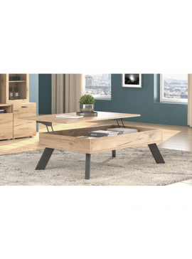 Savvidis Furniture  Τραπεζάκι Σαλονιού 119x66.5x41 No12 Μελί Μελαμίνη BEST-8080243