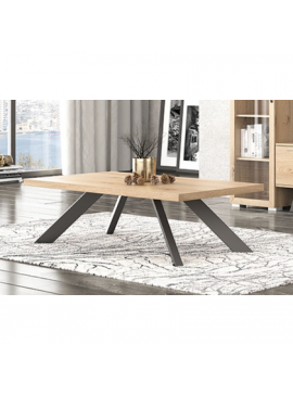 Savvidis Furniture  Τραπεζάκι Σαλονιού 120x70x42 No14 Μελί Μελαμίνη BEST-8080240