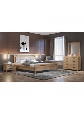 Savvidis Furniture  Κρεβάτι N16Δ Επενδυμένο με Ύφασμα Για Στρώμα 160x200 Μελί BEST-89003279