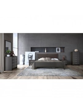 Savvidis Furniture  Κρεβάτι Νο 45Δ για στρώμα 160x200 Βέγκε με Καφέ Τεχνόδερμα BEST-30312