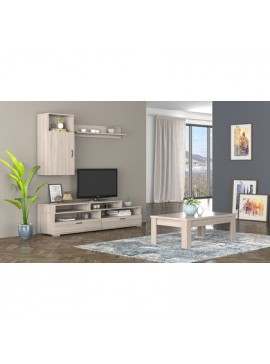 Savvidis Furniture  Σύνθετο Σαλονιού Μοριοσανίδα 150x44.5x52cm N31 Όλιβ​​ BEST-8080116