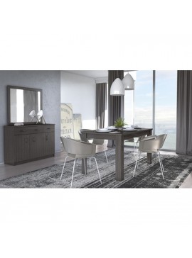 Savvidis Furniture  Επεκτεινόμενο Τραπέζι Δείπνου 120x70+30x78 N2 Βέγκε Μελαμίνη BEST-8080209