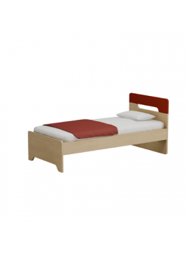 ALFA SET  Παιδικό Μονό Κρεβάτι Alfaset Oppo 90x190 Κόκκινο BEST-123458628