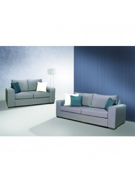 Sofa Agora  Σαλόνι Διθέσιο & Τριθέσιο POLA Sofa Agora 160x90 & 220x90 cm (Ξύλο-Ύφασμα) Με Επιλογή Υφάσματος BEST-500-700147