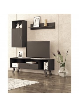 Epiplo World  Prati Σύνθεση τοίχου 150x45x200εκ. Βέγγε BEST-125853