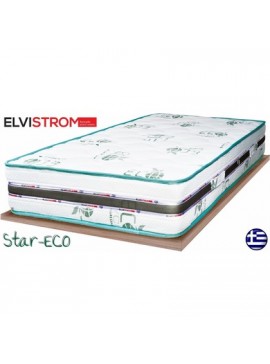 Elvistrom  Στρώμα Ύπνου Μονό Star Eco Elvistrom 90 x 200 ( 81-90 πλάτος cm ) BEST-259445