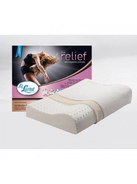 LaLuna  Μαξιλάρι Ύπνου Ορθοπεδικό 60x43x14x12cm LaLuna The Relief Orthopedic Pillow BEST-3000017
