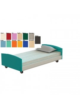ALFA SET  Παιδικό Κρεβάτι Τροχήλατο AS 90029 Ξύλινο Για Στρώμα 90x200cm BEST-90029