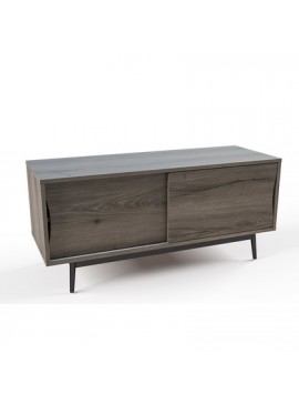 ALFA SET  Έπιπλο ΤV / Σύνθεση Μελαμίνη Alfa Set 124x55x45 Urban LP Super Matt BEST-10277