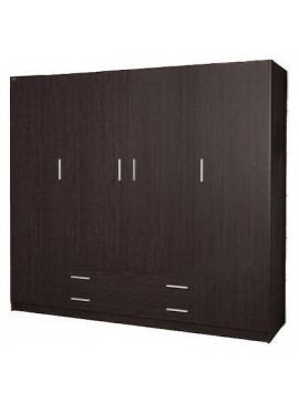 SarrisBros  Ντουλάπα Τετράφυλλη Σε Χρώμα Βέγγε 180x200x55 No29 BEST-101054