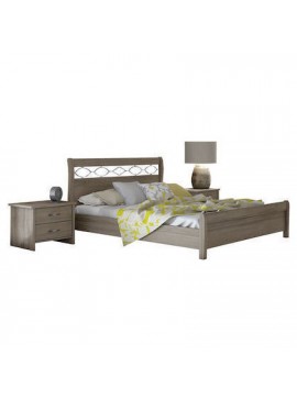 Savvidis Furniture  Κρεβάτι Ν27 για στρώμα 150x200 Μόκα BEST-890107