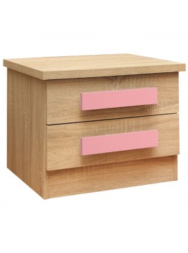 ΚΟΜΟΔΙΝΟ PLAYROOM SONAMA-ΡΟΖ HM331+HM336.02 40Χ48Χ39εκ.