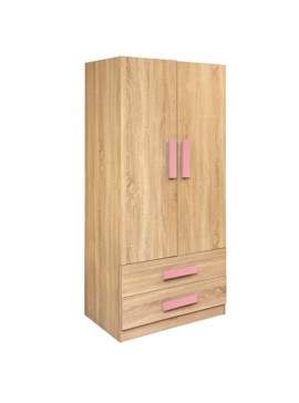 ΝΤΟΥΛΑΠΑ 2ΦΥΛΛΗ PLAYROOM SONAMA-ΡΟΖ HM335+HM336.02 80X50X180εκ.