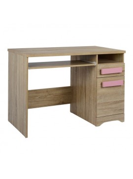 ΓΡΑΦΕΙΟ PLAYROOM SONAMA+ ΡΟΖ ΧΕΡΟΥΛΙ HM11154.02 110X55X76.5