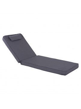 ΜΑΞΙΛΑΡΙ ΞΑΠΛΩΣΤΡΑΣ TEXTILENE 600gr SIFNOS ΓΚΡΙ HM11236.30T 196(117+1+78)x58x9εκ.