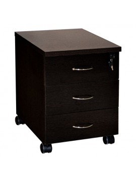 ΣΥΡΤΑΡΙΕΡΑ ΓΡΑΦΕΙΟΥ ΕΠΑΓΓΕΛΜΑΤΙΚΗ CAITLYN HM2011.02 WENGE ΜΕ 3ΣΥΡΤΑΡΙΑ 38X48X53cm