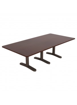 ΓΡΑΦΕΙΟ ΣΥΝΕΔΡΙΑΣΕΩΝ WALVIA ΕΠΑΓΓΕΛΜΑΤΙΚΟ WENGE HM2047.12 240X120X75Υ εκ.