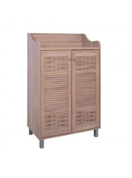 ΠΑΠΟΥΤΣΟΘΗΚΗ-ΝΤΟΥΛΑΠΙ KAILENA ΞΥΛΙΝΗ HM2230.02 SONAMA 77X40,5X122εκ.
