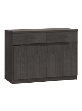 ΜΠΟΥΦΕΣ JOLENE HM2234.01 2 ΣΥΡΤΑΡΙΑ & 4 ΠΟΡΤΕΣ ZEBRANO 120X40X80εκ.