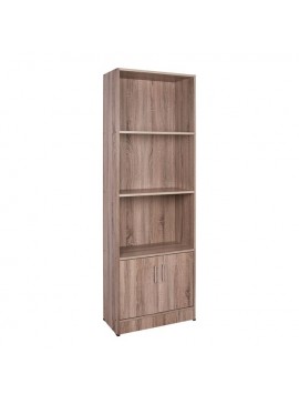 ΒΙΒΛΙΟΘΗΚΗ ΜΕΛΑΜΙΝΗΣ HAYDEN HM2269.02 ΣΕ ΧΡΩΜΑ SONAMA 60x30x174Υεκ.