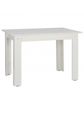 ΤΡΑΠΕΖΙ ΚΟΥΖΙΝΑΣ KELVIN 140x80x77Υεκ. ΛΕΥΚΟ HM2429.03