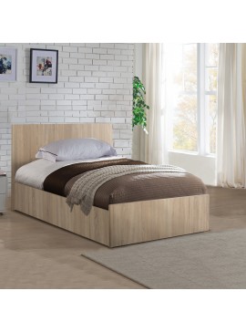 ΚΡΕΒΑΤΙ ADLER ΜΟΝΟ 90X200 SONAMA OAK HM2433.01