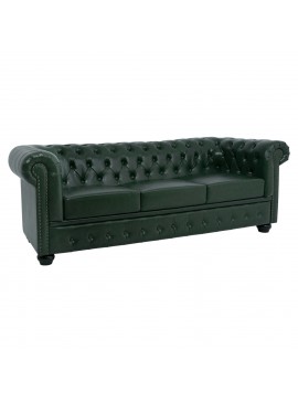 ΚΑΝΑΠΕΣ 3ΘΕΣΙΟΣ T.CHESTERFIELD HM3009.08 ΤΕΧΝΟΔΕΡΜΑ ΚΥΠΑΡΙΣΣΙ 208x90x73 εκ.