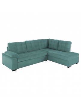 ΚΑΝΑΠΕΣ ΚΡΕΒΑΤΙ JADE HM3144.04R ΔΕΞΙΑ ΓΩΝΙΑ ΒΕΡΑΜΑΝ ΒΕΛΟΥΔΟ 250x80-180x73-88Υεκ.
