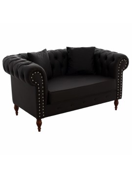 ΚΑΝΑΠΕΣ 2ΘΕΣΙΟΣ Τ. CHESTERFIELD CIELLE ΣΕ ΧΡΩΜΑ ΚΑΦΕ HM3184.03 152x85x80 εκ.