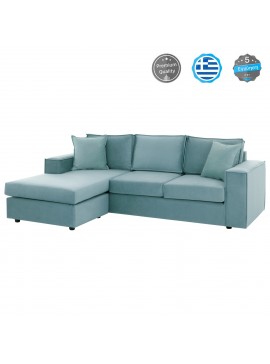 ΚΑΝΑΠΕΣ ΓΩΝΙΑ ΑΝΑΣΤΡΕΨΙΜΗ MONACO ΥΦΑΣΜΑ ΑΛΕΚΙΑΣΤΟ 240x170x86Υεκ. HM3257.27