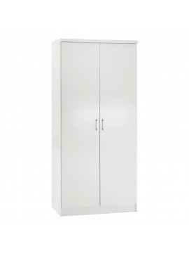 ΝΤΟΥΛΑΠΑ 2ΦΥΛΛΗ JENNA ΛΕΥΚΗ HM368.05 80x43x181 εκ.
