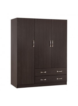 ΝΤΟΥΛΑΠΑ 3ΦΥΛΛΗ CARLY HM384.01 ΜΕ ΔΥΟ ΣΥΡΤΑΡΙΑ ZEBRANO 150X55Χ180Υεκ.