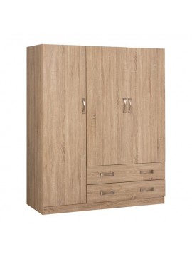 ΝΤΟΥΛΑΠΑ 3ΦΥΛΛΗ CARLY HM384.02 ΜΕ ΔΥΟ ΣΥΡΤΑΡΙΑ SONAMA 150X55Χ180Υεκ.