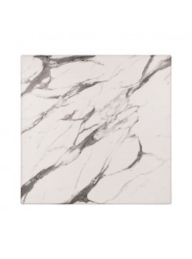 ΕΠΙΦΑΝΕΙΑ ΤΡΑΠΕΖΙΟΥ WERZALIT 70Χ70Χ3.5εκ. MARBLE WHITE-GREY 5657 HM5230.11