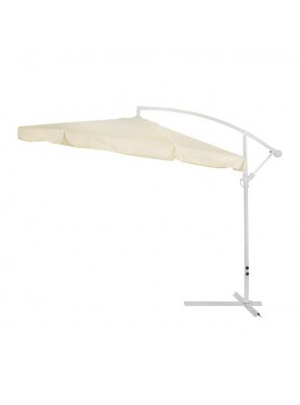 ΟΜΠΡΕΛΑ ΚΡΕΜΑΣΤΗ NOBLE Φ300x237cm. ΣΤΡΟΓΓΥΛΗ ΣΕ ΒΑΣΗ ΜΕ 4 ΠΟΔΙΑ HM6008