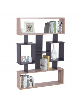 ΒΙΒΛΙΟΘΗΚΗ CHANDLER HM8769.02 90X19.5X130  ΓΚΡΙ