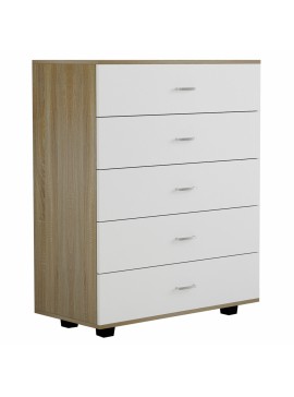 ΣΥΡΤΑΡΙΕΡΑ ΜΕΛΑΜΙΝΗΣ THORG HM8995.04- 5 ΣΥΡΤΑΡΙΑ ΣΕ SONAMA-ΛΕΥΚΟ 80Χ40Χ100Yεκ.