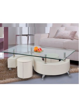 Τραπεζάκι σαλονιού NINA 3 130x70x44 DIOMMI 32-029 