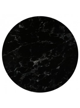 WOODWELL Ε106,451HPL (High Pressure Laminated) Επιφάνεια Τραπεζιού Απόχρωση Black Marble, Εξωτερικού χώρου 60x60cm/12mm Ε106,451