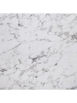 WOODWELL Ε109,421HPL (High Pressure Laminated) Επιφάνεια Τραπεζιού Απόχρωση White Marble, Εξωτερικού χώρου 60x80cm/12mm Ε109,421