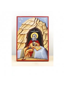 Σετ των 2 Εικόνα Ορθοδοξίας με περίγραμμα χρυσό σε ξύλο Φλαμουρίας  με  βάση Άγιος Ιωάννης Κλίμακος του Σινά, συγγραφέας του «The Ladder», Ξύλινη Χειροποίητη Εικόνα Ελληνικού Premium Βυζαντινού Στυλ τοίχου Κρεμασμένη σε ξύλινη πλάκα Χειροποίητη Ελληνορθόδ