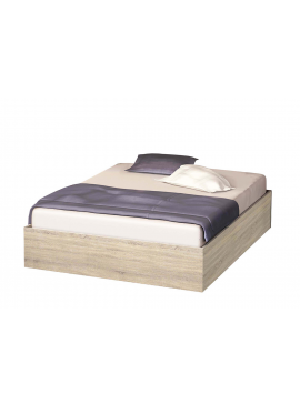 Κρεβάτι ξύλινο Caza, Σόνομα, 140/200, Genomax Genom1210814020