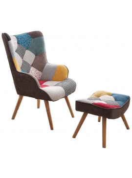 Σετ πολυθρόνας Farel Patch Mήκος 68.0 Βάθος 76.0 Ύψος 98.0 161584629