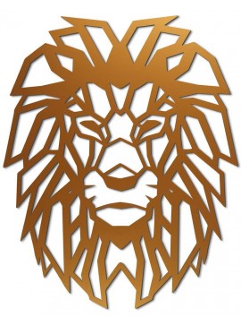 Διακοσμητικό τοίχου Lion Mήκος 48.0 Βάθος 2.0 Ύψος 60.0 161945079