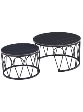 Τραπεζάκια σαλονιού Vitro-Mauro Mήκος 80.0 Βάθος 80.0 Ύψος 47.0 162775939