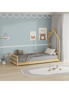 Κρεβάτι παιδικό Kiara-Fusiko Mήκος 196.0 Βάθος 97.0 Ύψος 141.0 162842429