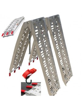 Ράμπες Φόρτωσης Αλουμινίου Interpower Ζευγάρι(2τεμ.) Με Ιμάντα Και Πόδι Στήριξης KIDO-
56/578Ζ