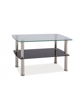 ΤΡΑΠΕΖΙ IRENE TRANSP./CHROM 75x45x45 DIOMMI IRENETCCH DIOMMI-80-1977